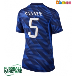 Frankreich Jules Kounde #5 Replik Heimtrikot Damen WM 2026 Kurzarm